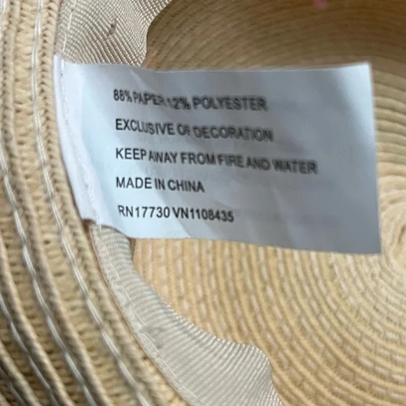 Sun / Gardening / Beach Embroidered Hat - Picture 9 of 9